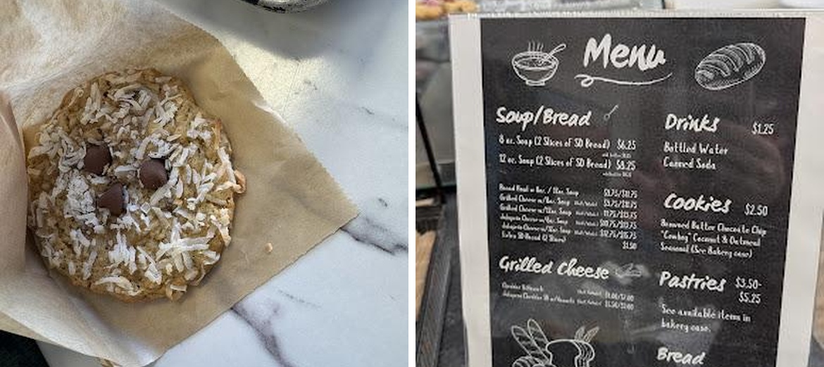 Teton Sourdough Co. Menu