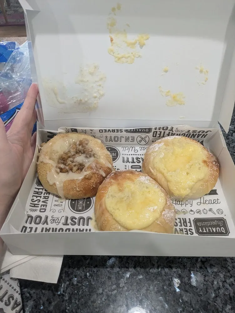 Cream Cheese Danish and Apple Danish